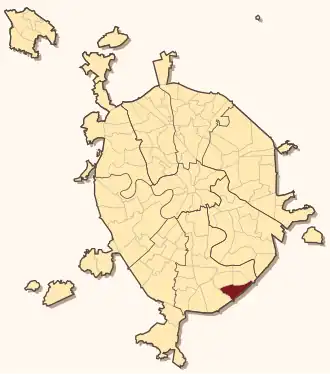 Орехово-Борисово Южное на карте