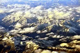 Каскадные горы в районе вулкана Бейкер.