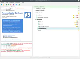 Скриншот программы Mumble