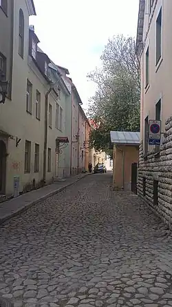 Вид улицы от улицы Мюйривахе