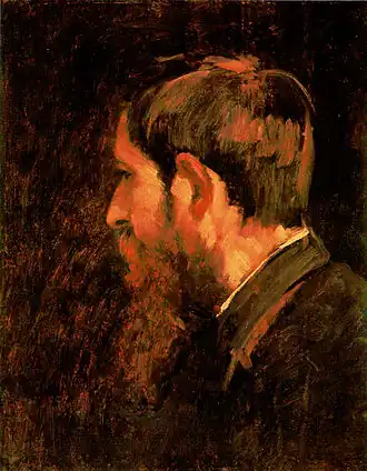 М. Мункачи. Портрет Ласло Паала.