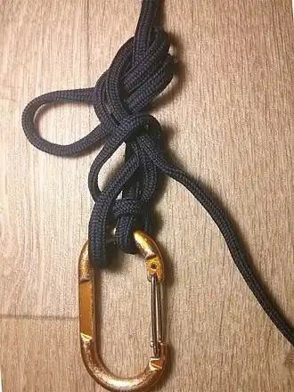 Узел Мунтера мулаАльпинистский тормозящий полусхватывающий узел, применяемый для страховки при спуске по верёвке и остановке