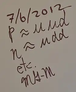 Изображение автографа