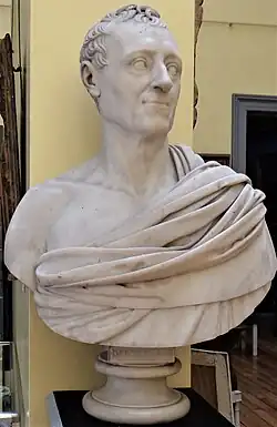 Бюст философа Шарля Луи де Монтескьё. Музей искусства и археологии (Перигор).