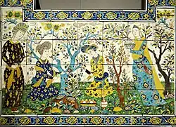 Иранская керамика, Исфахан