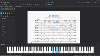 Скриншот программы MuseScore