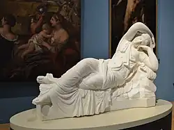 Спящая Ариадна. 1785. Мрамор. Копия в музее Крозатье в Ле-Пюи-ан-Веле