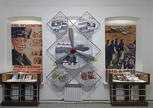 Экспонаты музея Григория Речкаловав посёлке Зайково