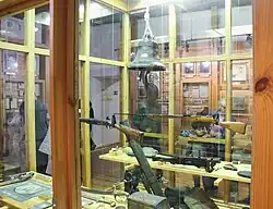 Экспозиция музея воинской славы.