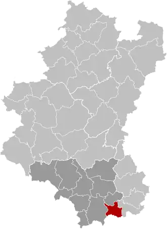 Мюсон на карте