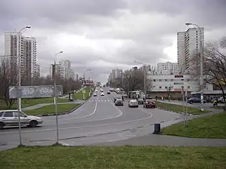 Начало улицы Мусы Джалиля, фотография 2012 года