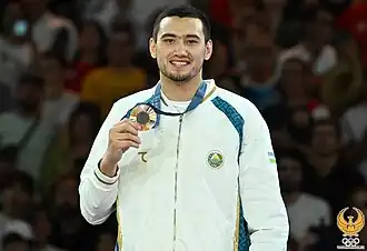 Музаффарбек Туробоев на Летних Олимпийских играх 2024