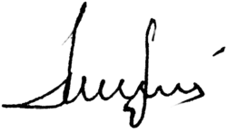 Изображение автографа