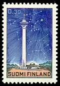 Нясиннеула на почтовой марке Финляндии. 1971 г.