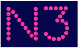 Логотип N3 с 1989 по 2 декабря 2001 года