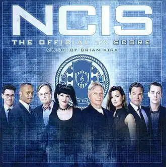 Обложка альбома Брайна Кирка «NCIS: The Official TV Score» ()