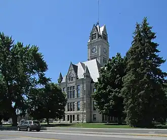 Здание суда округа Джаспер в Ренселере