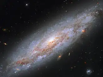 Галактика NGC 3972. Фото телескопа «Хаббл».