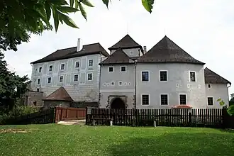 Вид на замок