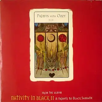 Обложка сингла Primus и  Оззи Осборна «N.I.B.» (2000)