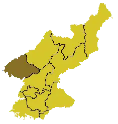 Пхёнан-Пукто на карте