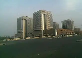 Штаб-квартира в башнях NNPC в городе Абуджа