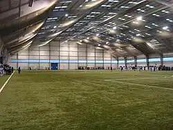 Крытый манеж базы Динамо