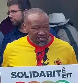 Генеральный секретарь NUMSA Ирвин Джим, ManiFiesta 2024