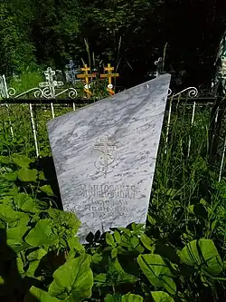 Могила Надежды Ивановны Василевской, матери маршала А. М. Василевского