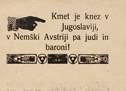 «В Югославии князем является крестьянин, в Немецкой Австрии — евреи и бароны!»