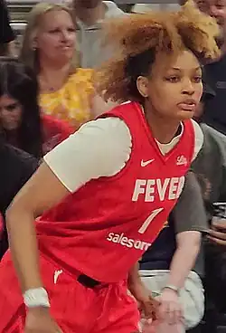 Налисса Смит в игре за «Индиана Фивер» против «Атланта Дрим» (13 июня 2024 года)