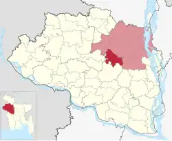 Нандиграм на карте