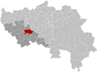 Расположение муниципалитета на карте провинции