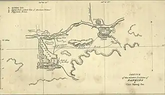 Нанкин на карте 1844 г.