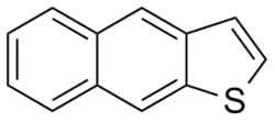 Структурная формула нафто[2,3-b]тиофена