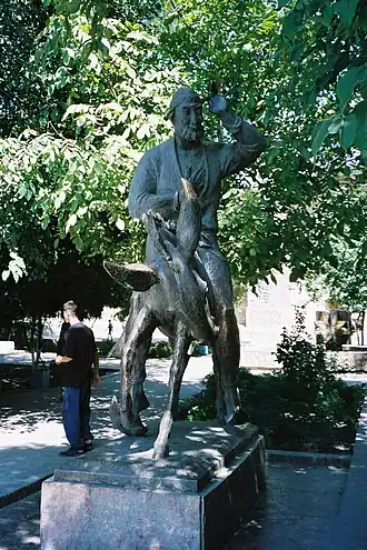 Бухара. Памятник Ходже Насреддину