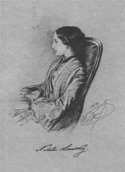 Н. Н. Пушкина-Ланская. 1852