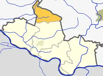 Наткишкяйское староство на карте