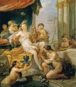 Туалет Психеи. Ок. 1735. Холст, масло. Музей искусств, Новый Орлеан, США