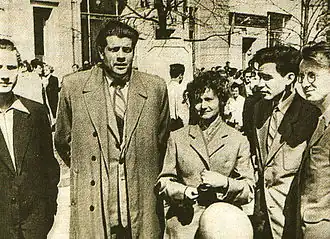 Борис Саченко&nbsp;— второй справа (1958 год)