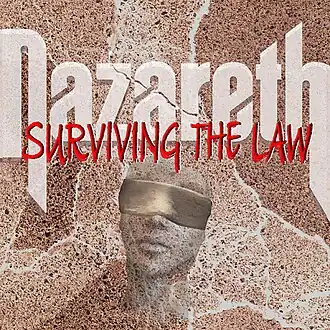 Обложка альбома Nazareth «Surviving the Law» (2022)
