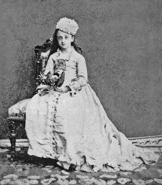 Назыма-султан в 1876 году.Фотография работы османского грека Василия Каргопола