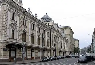 Архитектурный ансамбль Сандуновские бани, нач. XIX в., 1863 г., 1894-1897 гг., архитекторы Б.В.Фрейденберг, С.М.Калугин