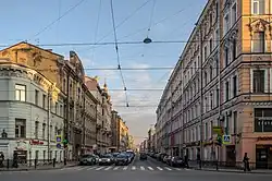 Вид с Литейного проспекта