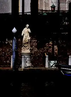 Святой Ян Непомуцкий. Ок. 1740. Гранд-канал, Венеция