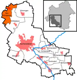 Ной-Кёнигзауэ на карте городского округа
