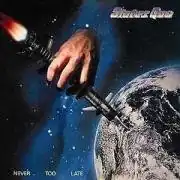 Обложка альбома Status Quo «Never Too Late» (1981)
