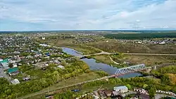 Устье при впадении в Нейву в Алапаевске