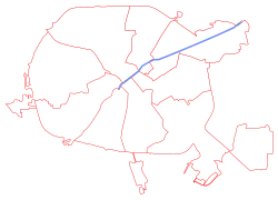 На карте Минска