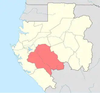 Провинции Габона